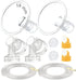 Maymom Breast Pump Kit Compatible with Medela Pump in Style Advanced, 2x19mm Breastshield, 2 Valve, 4 Membrane,