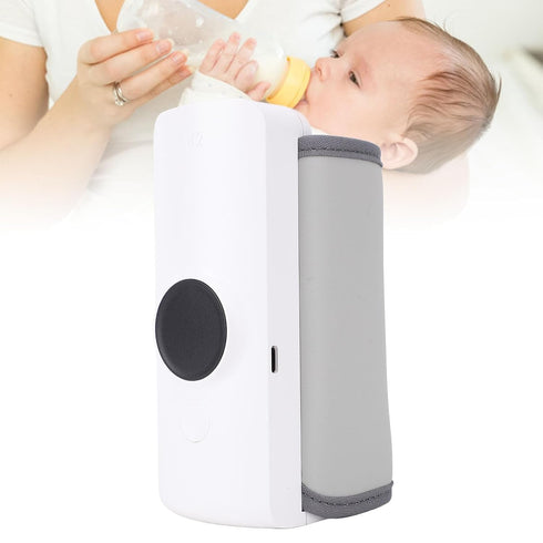 Portable Bottle Warmer, Fast Heating Travel Bottle Warmer with Smart Constant Temperature for Various Milk Bottles, USB