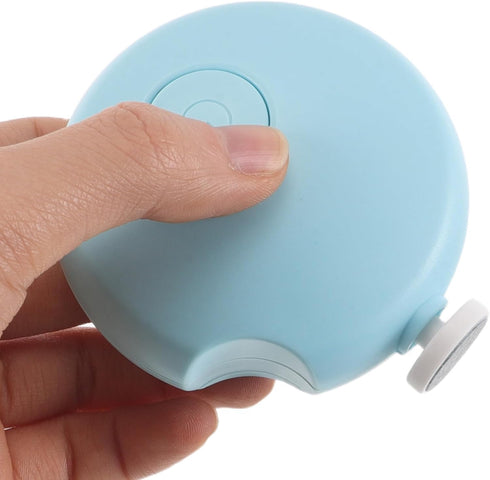 ZUNOXAZ 6 1 Trimmer Infant Electric Nail File: in Nail Clipper with Grinding Heads Replacement, Low Noise Fingernail