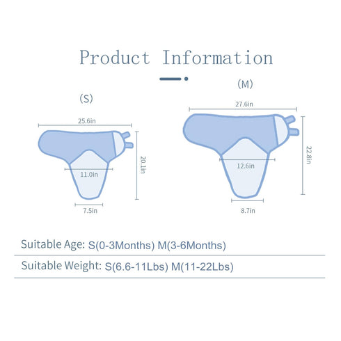 Insular Swaddle Blanket, Baby Swaddle Wrap for Newborn and Infant, Adjustable Soft Cotton Sleep Sack 3 Pack