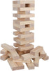 Outdoor Games Giant Tumble Tower - Large Tumbling Timber Wood Blocks Tower Yard Game for Kids & Adults Family Stacking