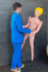 GINGER Inflatable Blow Up Doll 58" for Parties, Pranks, Halloween, Birthday, Gag Gift, Holidays (Judy)