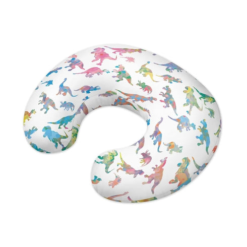 Kathyboom Dinosaur Nursing Pillowcase, Ultra Soft Durable Nursing Pillow for Maternity Mom, Stretchy Baby Support