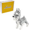 Larcele Dog Micro Building Blocks, 880 Pieces Mini Building Toy Bricks (Schnauzer)