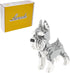 Larcele Dog Micro Building Blocks, 880 Pieces Mini Building Toy Bricks (Schnauzer)