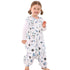 WONDAY Toddler Sleep Sack with Legs, 0.5T Cotton Sleeveless Baby Sleep Bag, Wearable Blanket for 2t-3t