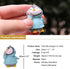 6 Pcs Cute Penguin Action Figurines Dolls Toy Miniature Penguin Cake Topper Collection for Fairy Garden