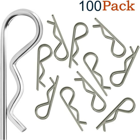 100-Pack Universal RC Body Clips Pins for 1/10 1/12 Scale Redcat HPI Himoto RC Car Parts