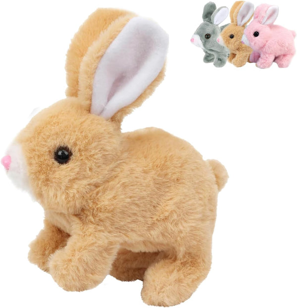 Generic Easter My Realistic Bunny Toy, Hopping Bunny Toy, Interactive Realistic Bunny -