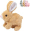 Generic Easter My Realistic Bunny Toy, Hopping Bunny Toy, Interactive Realistic Bunny -