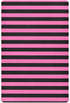 Pigsaly Crib Sheets Hot Pink Black Stripe Baby Sheet for Standard Crib Mattress