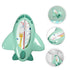 Green Cartoon Bath Thermometer - Safe & Accurate Temperature Tool