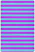 Pigsaly Crib Sheets Turquoise Purple Stripe Baby Sheet for Standard Crib Mattress Boys