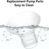 17/19/21mm S9/S10/S12/S9 Pro/S12 S9/S10/S12 Replace,6pcs Flange Insert Compatible with Pro Wearable Breastpump