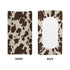 Cow Print Changing Pad Cover Brown Diaper Changing Pad Cover Soft & Breathable Comfy Diaper Change Table Sheets