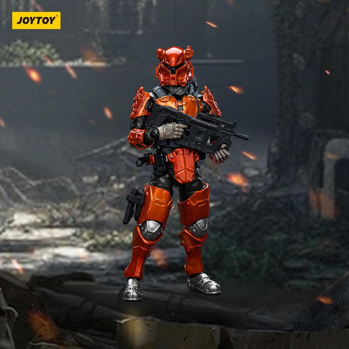 YIZRIO Joytoy 1:18 Army Builder Promotion Pack Figure 30 - Star Bounty Hunter Hardcore Coldplay Model Collection