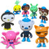 CHANECALL Action Figures Toy, 8 Pcs Cake Topper Figures Decorations, Mini Animals Playset for Kids Birthday Party