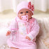 6 Set, BABESIDE Pcs Reborn Baby Doll Accessories Cute Bear Pattern Baby Doll Bottles and Magnetic Pacifiers