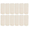 ALVABABY 12PCS Newborn Cloth Diaper Inserts - 4 Layers, Reusable, Overnight 12SMB