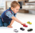 Die Cast Metal Toy Cars Set of 5 - Openable Doors Pull Back Car Gift Pack for Kids