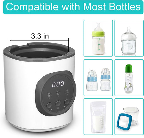 Vaundra 120V Fast Baby Bottle Warmer for Breastmilk and Formula