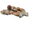 Natural Beech Wood Pacifier Clips, Grasping Toy Suspender Clips, DIY Wood Pacifier Clip Holder Accessories (3cm without