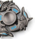 Fidget Spinner Metal Hand Spinner EDC Toy - Ultra Durable High Speed Anxiety Relief, Black Fox
