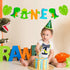 Dinosaur 1st Birthday Decoration High Chair Banner for Baby Boy, Dinosaur One Birthday Party Supplies
