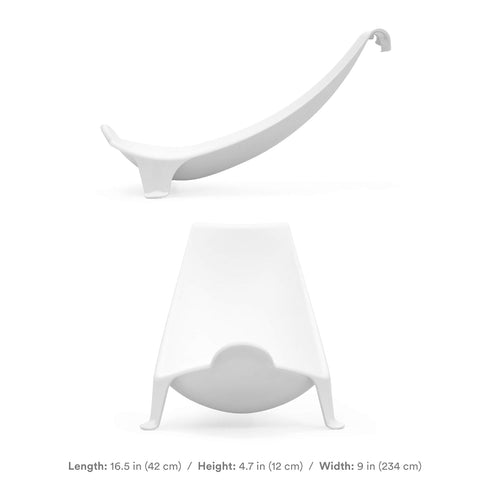 17.6 lbs Stokke Flexi Bath Newborn Support, White - Best for Babies Up to Eight Months or - Lightweight, Convenient