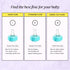 20-Pack (20 Count, Pack 1, Blue Baby Bottle Nipples Universal Fit, BPA-Free, Anti-Colic Design, Infants, and Toddlers