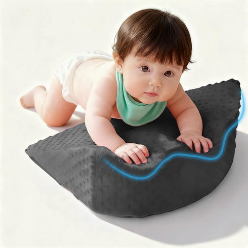 Funpkoser Tummy Time Prop for Infants | Baby Gas and Colic Relief with
