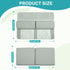 Elbow Elbow Comfortable Bath Kneeler and Kneeling Rest Pad - Painless Foam Mat with Support - Baby Bathtub Cushion