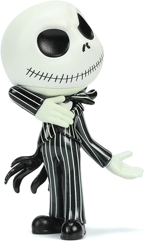 Jada Toys Disney The Nightmare Before Christmas 4" Jack Skellington Glow in The Dark Collectible Figure