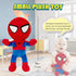 Superhero Plush Toy, Hero Plushie, 11 inch Collectible Doll Stuffed with Cotton Tight Stitches for Toddlers as Gift Decoration in Birthday Party, Christmas, Children's Day