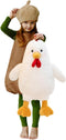Uniwirtec Cute Chicken Stuffed Animal Plush Doll Toy - Farm Animal Cuddler for
