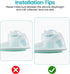 P20 Set P20 (160ml/5.4oz, 24mm 1 Set Paruu Full Replacement Collector Cup, for Wearable Breast Pump Double-Layer