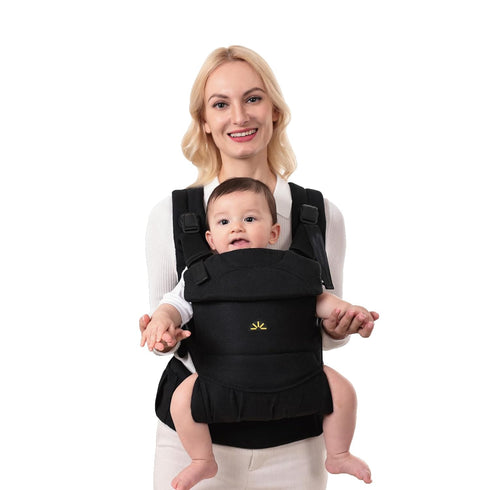 DawnBud Baby Carrier for Newborns to Toddlers, Adjustable, Ultra-Soft and Weightless, Ergonomic Baby
