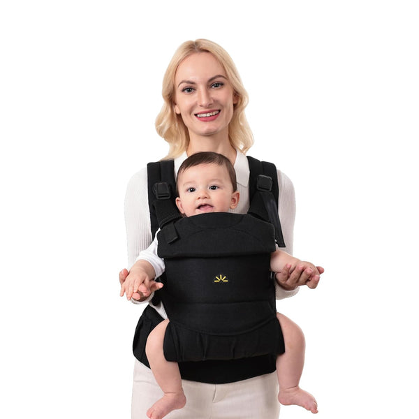 DawnBud Baby Carrier for Newborns to Toddlers, Adjustable, Ultra-Soft and Weightless, Ergonomic Baby