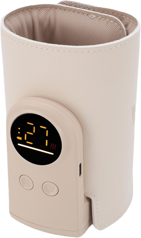Vikye #611, Fast Milk Bottle Warmer, USB C Rechargeable Bottle Warmer with Precise Temperature Control and Night Light