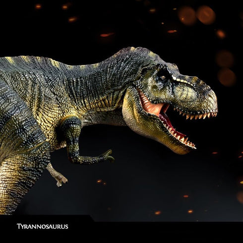 Gemini&Genius T-Rex Dinosaur Toy, Tyrannosaurus Rex Figurine, 14“ Length-Hand Painted Realistic Action Figure