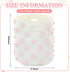 Sunnymove 17.5" 20.8" Pink D x H Pom Pom Basket Bin Large Cotton Canvas Laundry Hamper Baby Girl Laundry Basket