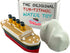 TUBTASTIC Set 6 Titanic Toy Gift Floating RMS Titanic with Iceberg | Bath & Pool Toy | Original Design