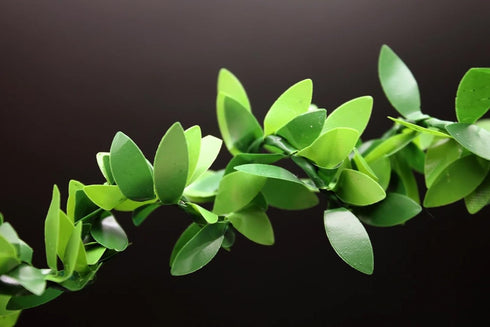 Aorvoras 1:6 (11 Mini Leaf Garland, Dollhouse Miniature Ivy Leaf Vine Garland, Dollhouse Mini Wreath, Miniature