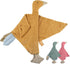 Security Blanket Loveys for Babies Boy Girl, Muslin Baby Lovey Security Blanket, Soft Organic Cotton Goose Lovey