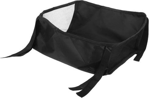 Kisangel Stroller Bottom Storage Bag Organizer Pouch Safe Material Stroller Storage Basket