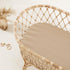 2 Pack, GRSSDER Stretchy Ultra Soft Fitted Bassinet Sheet Universal Fit for Bassinets Baby Cradle Moses Basket Oval