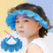 Baby Shower Cap Silicone Bathing Hat, Adjustable Kids Shower Cap for Toddler Children 1-12 Years Old