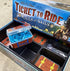 BitsBin Storage Cases for Ticket to Ride Board Games, Compatible with Original, Europe, Rails and Sails Versions