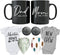 Pregnancy Gift Set - New Mom and Daddy Est 2026 11 oz