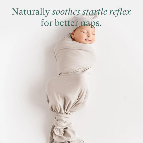 47 47, PurComfy Supersoft Swaddle Blanket, Premium Bamboo Viscose Baby swaddling Blankets for Newborns, Lightweight